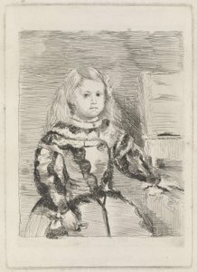 The Infanta Margarita by Edgar Degas